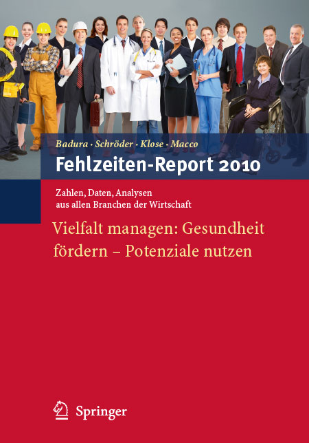 Cover des Fehlzeiten-Reports 2010 Cover der WIdO-Publikation Fehlzeiten-Report 2010